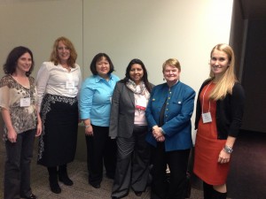 the Honorable Sheila Kuehl with CALCASA staff.